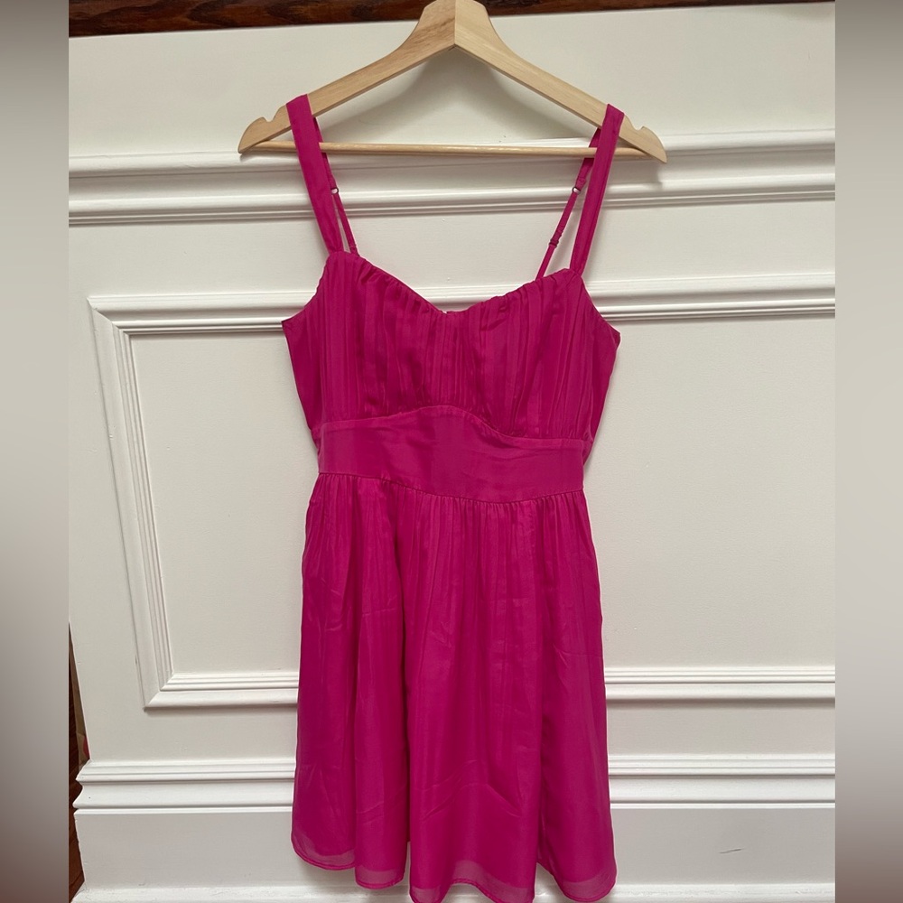 Vibrant Pink Dress Abercrombie